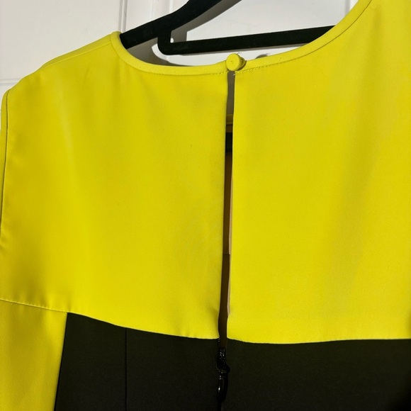 NWT BCBGMaxAzria Colorblock/Lace Cocktail Dress, Size 0 - Picture 9 of 14